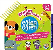 Eğlen Öğren Benim Oyun Kitabım 3-4 Yaş
