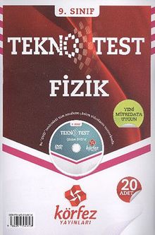 9. Sınıf Fizik Tekno Test (20 Adet) (Dvd İlaveli)