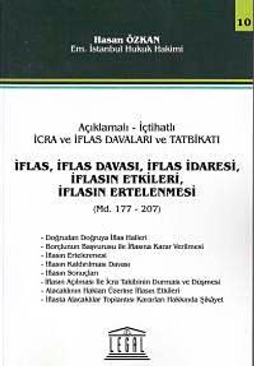 İflas, İflas Davası, İflas İdaresi, İflasın Etkileri, İflasın Ertelenmesi