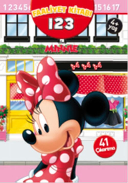 Minnie 123 Faaliyet Kitabı