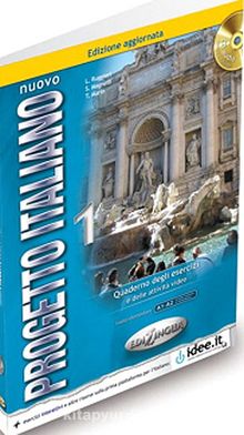 Nuovo Progetto Italiano 1 Quaderno degli esercizi +CD  Edizione aggiornata (İtalyanca Temel ve Orta-Alt Seviye) A1-A2