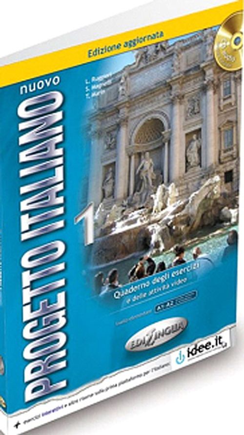 Nuovo Progetto Italiano 1 Quaderno degli esercizi +CD  Edizione aggiornata (İtalyanca Temel ve Orta-Alt Seviye) A1-A2
