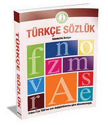 Türkçe Sözlük (Çanta Boy, İki Renk, Karton Kapak)
