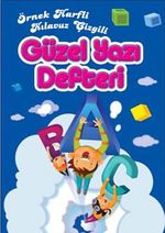 Örnekli Harfli - Kılavuz Çizgili Güzel Yazı Defteri (Büyük Boy)