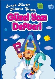 Örnekli Harfli - Kılavuz Çizgili Güzel Yazı Defteri (Büyük Boy)