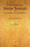 Metin Tenkidi ve Yazma Metinleri Yayınlama İlkeleri