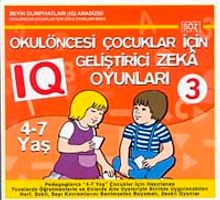 4-7 Yaş Okul Öncesi 3 Çocuklar İçin IQ Geliştirici Zeka Oyunları