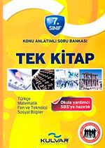 7. Sınıf Tek Kitap Konu Anlatımlı Soru Bankası