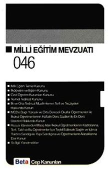 Milli Eğitim Mevzuatı / Cep Kanunları 046