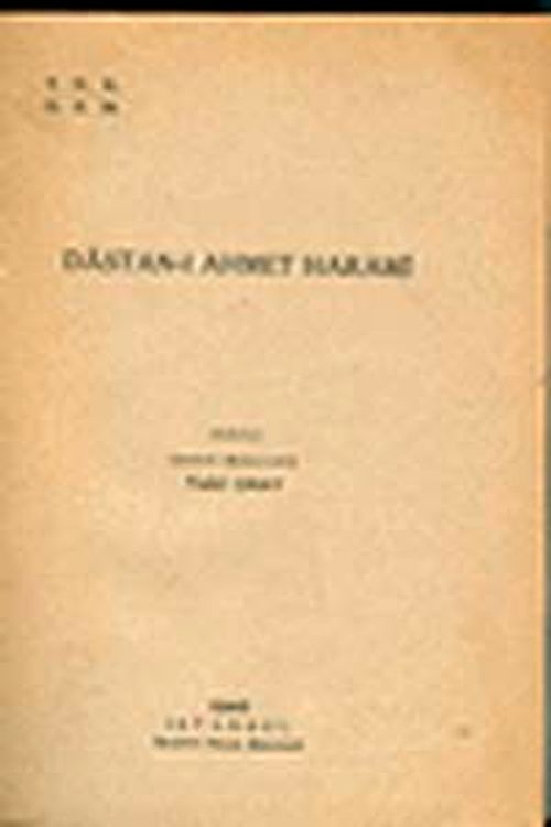 Dastan-ı Ahmet Harami / 14-A-17