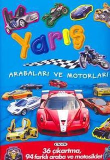 Yarış Arabaları ve Motorları & 36 Çıkartma, 94 Farklı Araba ve Motosiklet