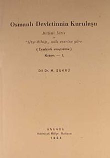 Osmanlı Devletinin Kuruluşu