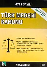Türk Medeni Kanunu (Yasa Serisi 32)