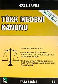 Türk Medeni Kanunu (Yasa Serisi 32)