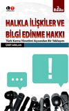 Halkla İlişkiler ve Bilgi Edinme Hakkı
