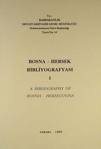 Bosna-Hersek Bibliyografyası 2 Cilt (Ürün Kodu:1-C-7)