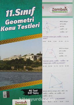 11. Sınıf Geometri Konu Testleri / 40 Test-547 Soru