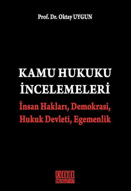 Kamu Hukuku İncelemeleri