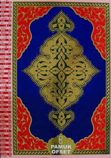 Kur'an-ı Kerim Cami Boy (Kuran 008) (Kur'an-ı Kerimden Sureler Ekli)