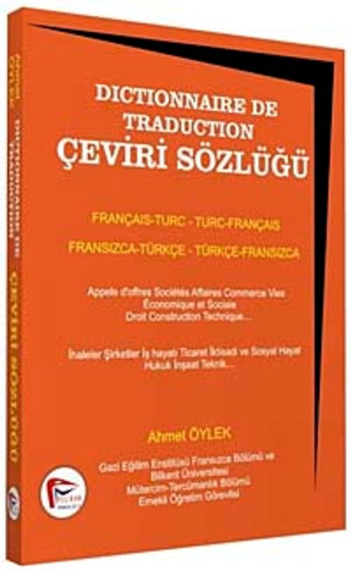 Dictinonnaire De Traduction Çeviri Sözlüğü