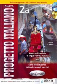 Nuovo Progetto Italiano 2a Edizione Aggiornata (Kitap ve Çalışma Kitabı+CD+CDROM) İtalyanca Orta Seviye (B1)