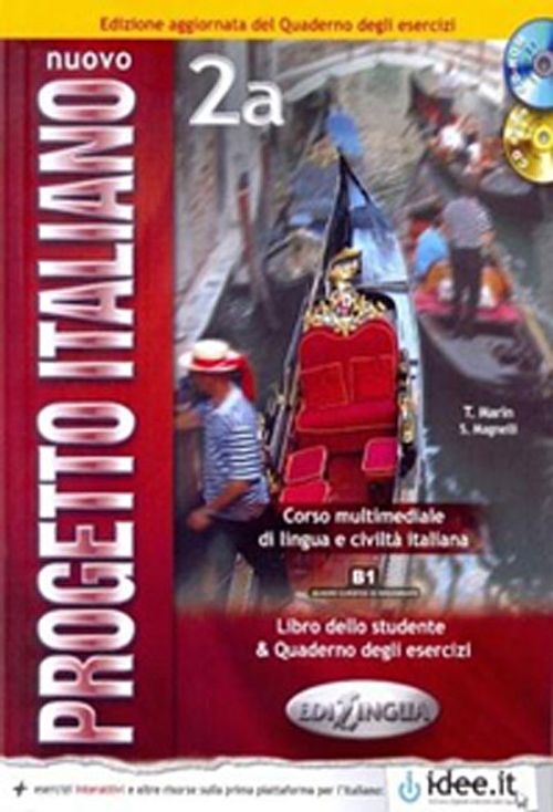 Nuovo Progetto Italiano 2a Edizione Aggiornata (Kitap ve Çalışma Kitabı+CD+CDROM) İtalyanca Orta Seviye (B1)