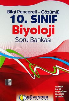 10. Sınıf Biyoloji Soru Bankası & Bilgi Pencereli-Çözümlü