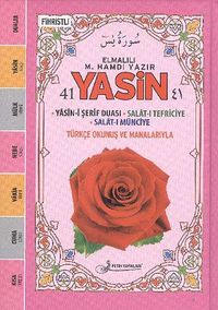 Yasin Türkçe Okunuşu ve Mealleri Fihristli Çanta Boy Kod (F042)