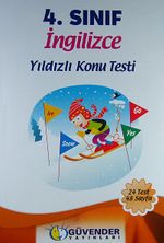 4.Sınıf İngilizce Yıldızlı Konu Testi (20 Test 40 Sayfa)
