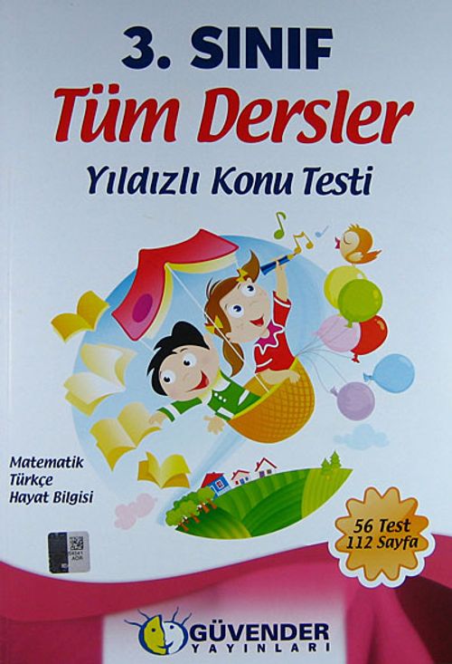 3.Sınıf Tüm Dersler Yıldızlı Konu Testi (56 Test 112 Sayfa)