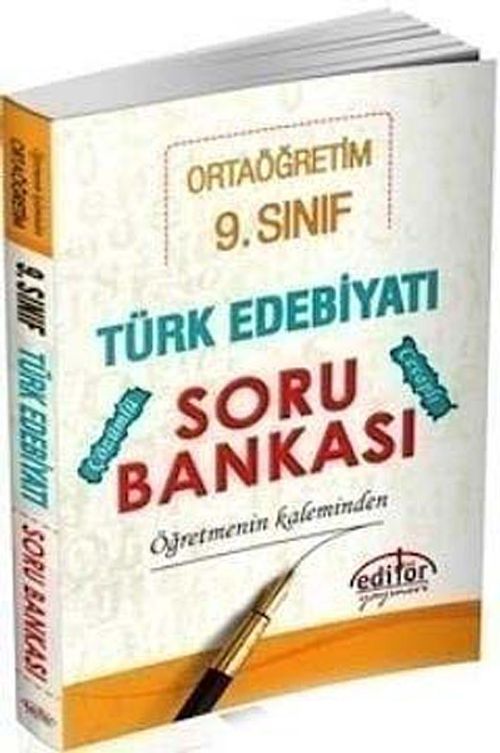 9. Sınıf Türk Edebiyatı Soru Bankası Öğretmenin Kaleminden
