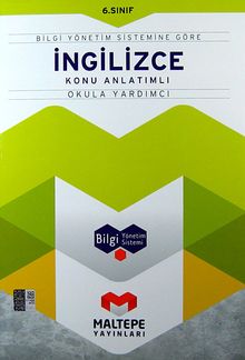 6. Sınıf İngilizce Konu Anlatımlı-Okula Yardımcı / Bilgi Yönetim Sistemine Göre