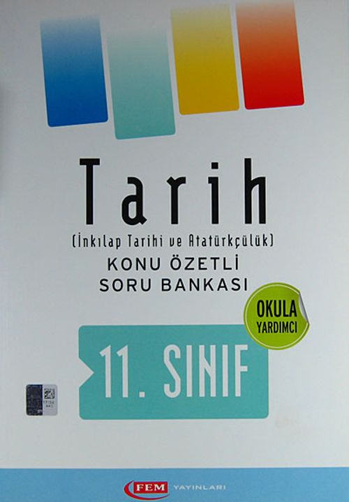 11.Sınıf Tarih Konu Özetli Soru Bankası (İnkılap Tarihi ve Atatürkçülük) (Okula Yardımcı)