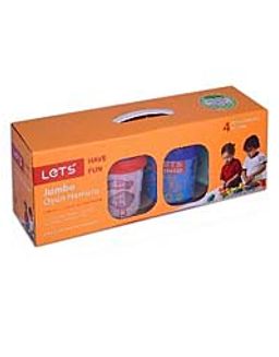 Oyun Hamuru Jumbo 4 Renk