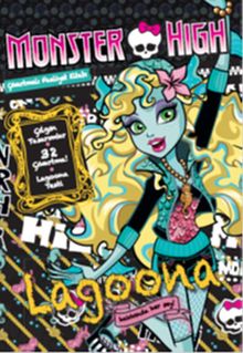 Monster High Lagoona Hakkında Her Şey & Çıkartmalı Faaliyet Kitabı