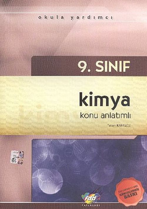 9.Sınıf Kimya Konu Anlatımlı