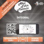 İntegral & Tamamı Video Çözümlü