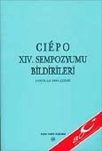 Ciepo XIV. Sempozyumu Bildirileri & 18-22 Eylül 2000-Çeşme