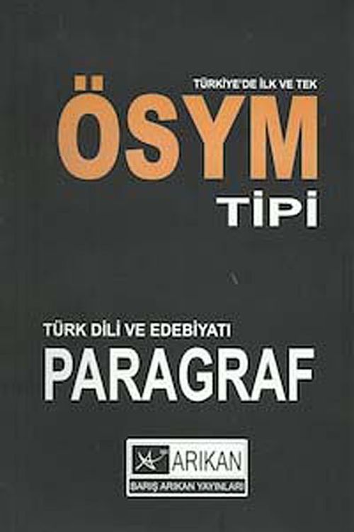 ÖSYM Tipi Türk Dili ve Edebiyatı Paragraf