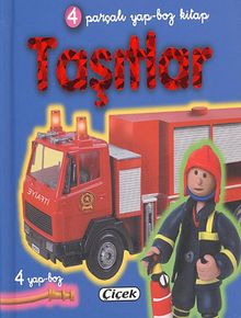 Taşıtlar & 4 Parçalı Yap-Boz Kitap