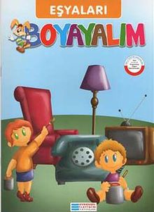 Eşyaları Boyayalım / Turuncu Seri