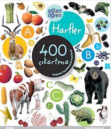 Eğlen Öğren Harfler 400 Çıkartma