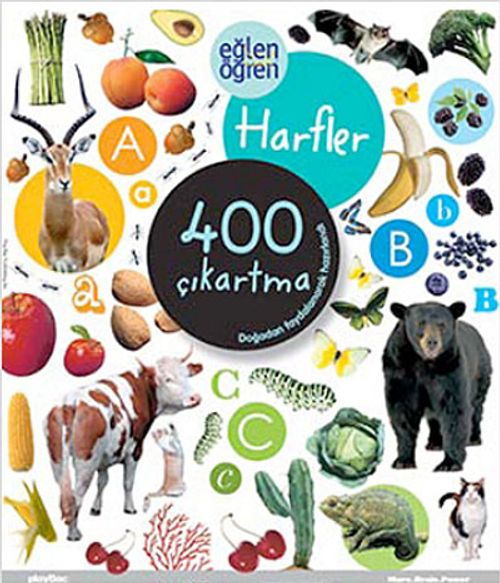 Eğlen Öğren Harfler 400 Çıkartma