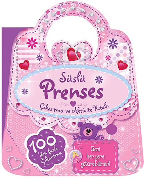 Süslü Prenses & Çıkartma ve Aktivite Kitabı