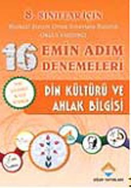 8. Sınıflar İçin Din Kültürü ve Ahlak Bilgisi 16 Emin Adım Denemeleri