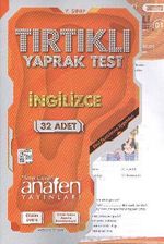 7. Sınıf İngilizce Tırtıklı Yaprak Test  (32 Adet)