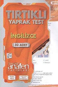 7. Sınıf İngilizce Tırtıklı Yaprak Test  (32 Adet)