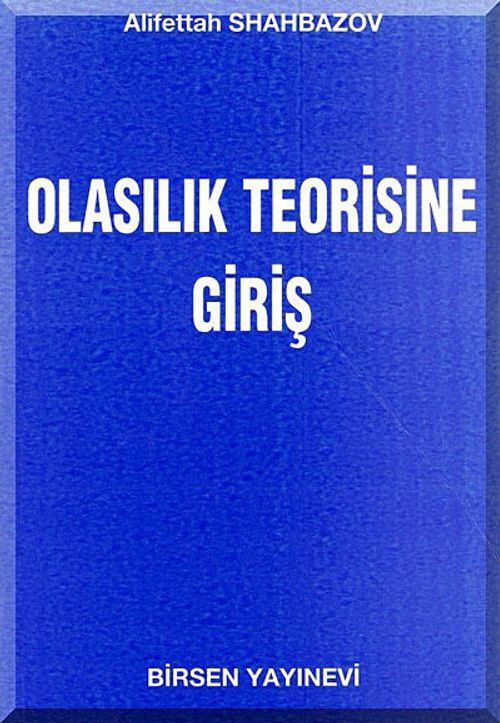 Olasılık Teorisine Giriş