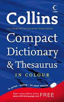 Collins Compact Dictionary - Thesaurus