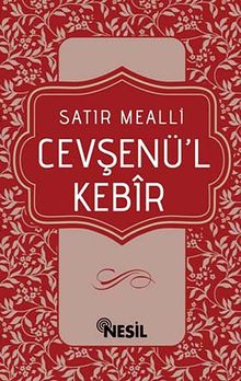 Satır Mealli Cevşenü'l Kebir